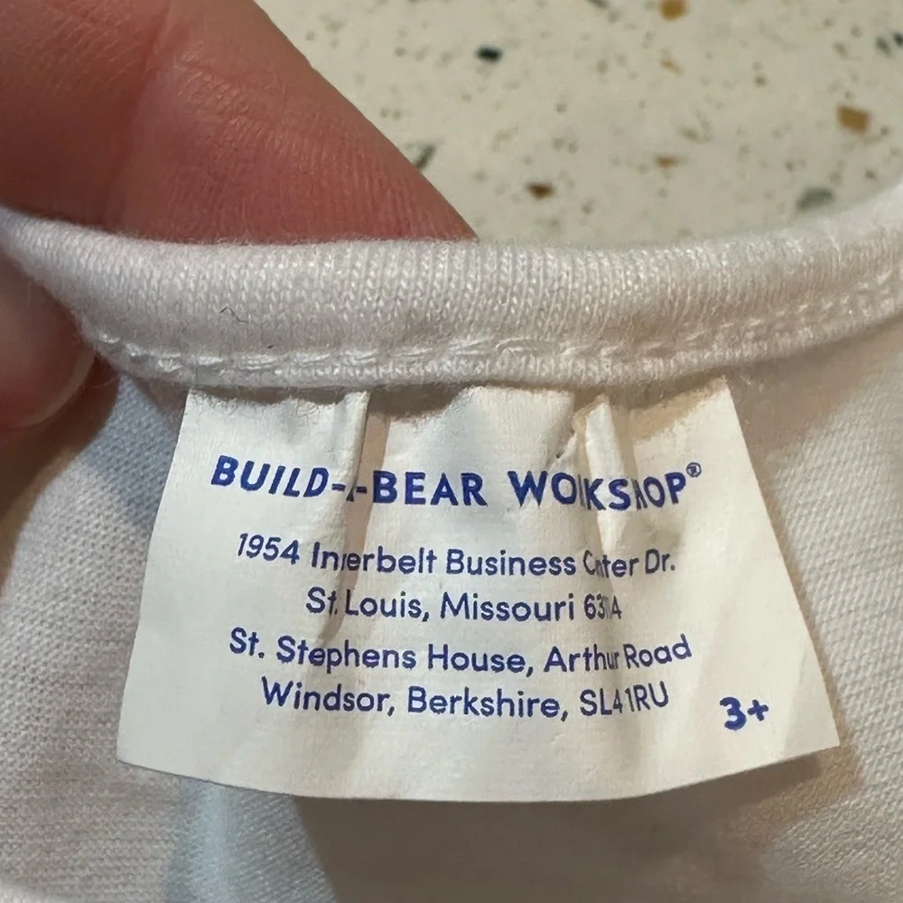 Build-A-Bear‎ Jeweled Tank Top and Shorts, Bunny Plush NOT Included